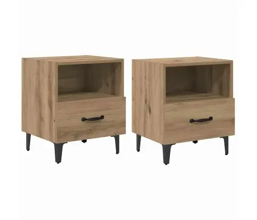 Öölambi Kapp 2 Pcs Käsitööpuu 40 X 35 X 47,5 Cm Tehispuit