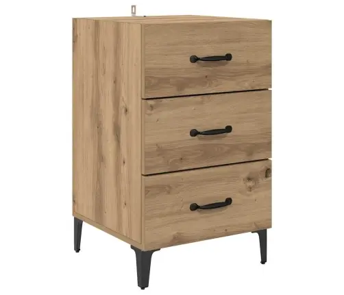 Šalia Lovos Spintelė Su Stalčių Artisano Ąžuolo 40 X 40 X 66 Cm