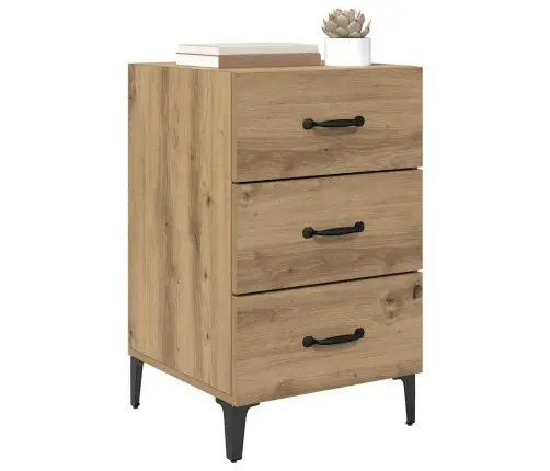 Šalia Lovos Spintelė Su Stalčių Artisano Ąžuolo 40 X 40 X 66 Cm