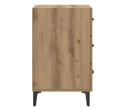 Šalia Lovos Spintelė Su Stalčių Artisano Ąžuolo 40 X 40 X 66 Cm