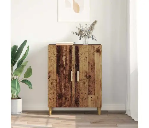 Puse Vecs Koks 70 X 34 X 90 Cm Inženierijas Koks Vidaxl