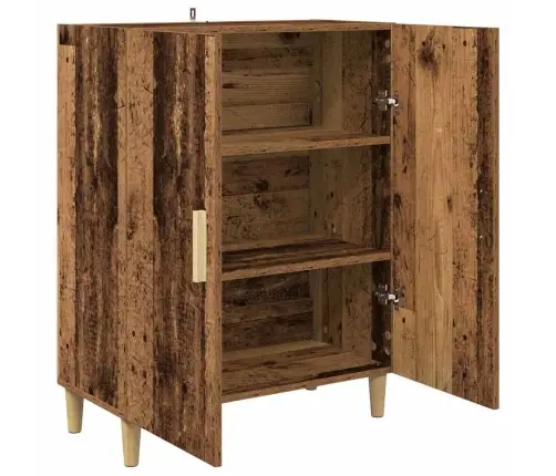 Puse Vecs Koks 70 X 34 X 90 Cm Inženierijas Koks Vidaxl