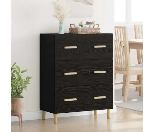 Kabalas Juodas Ąžuolas 69,5 X 34 X 90 Cm Apdirbta Mediena