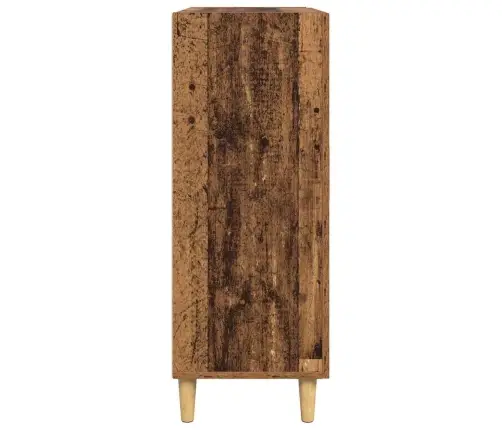 Puse Ar Atvilktni Vecs Koks 34 X 69.5 X 90 Cm Inženierijas Koks Vidaxl