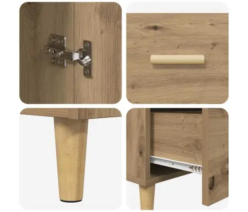 Puse Amatnieku Ozola 34 X 69.5 X 90 Cm Inženierijas Koks Vidaxl