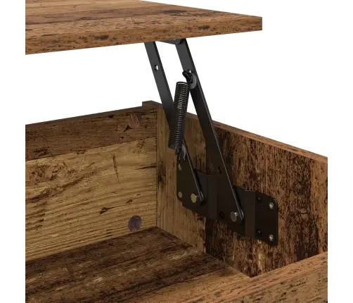 Kafijas Galdiņš Vecs Koks 80 X 50.5 X 41.5 Cm Inženierijas Koks Vidaxl