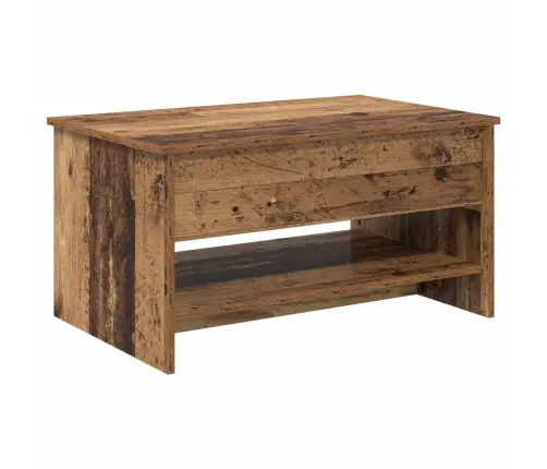 Kafijas Galdiņš Vecs Koks 80 X 50.5 X 41.5 Cm Inženierijas Koks Vidaxl