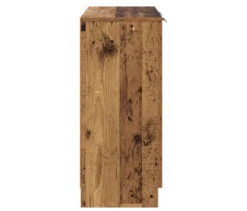 Puse Ar Atvilktni Vecs Koks 60 X 30 X 70 Cm Inženierijas Koks Vidaxl