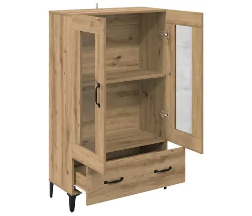 Augstais Skapītis Ar Atvilktni Artisānā Ozols 70 X 31 X 115 Cm Vidaxl