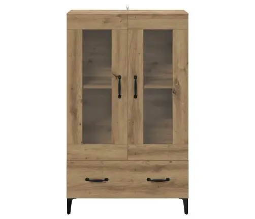 Augstais Skapītis Ar Atvilktni Artisānā Ozols 70 X 31 X 115 Cm Vidaxl