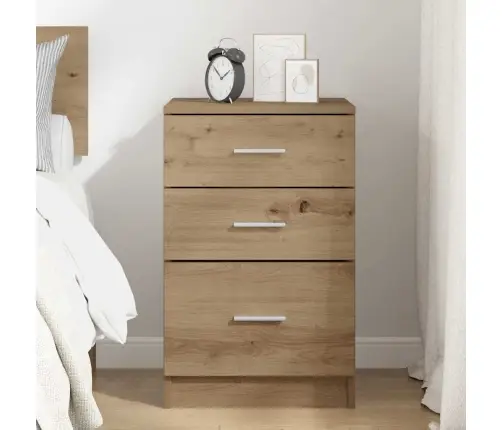 Nakts Skapītis Ar Atvilktni Amatnieku Ozola 40 X 40 X 63 Cm Vidaxl