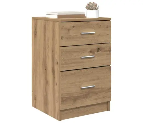 Nakts Skapītis Ar Atvilktni Amatnieku Ozola 40 X 40 X 63 Cm Vidaxl