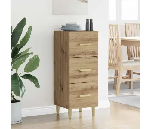 Puse Amatnieku Ozola 34.5 X 34 X 90 Cm Inženierijas Koks Vidaxl