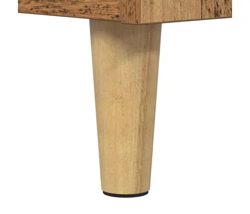 Puse Ar Atvilktni Vecs Koks 34 X 34.5 X 90 Cm Inženierijas Koks Vidaxl