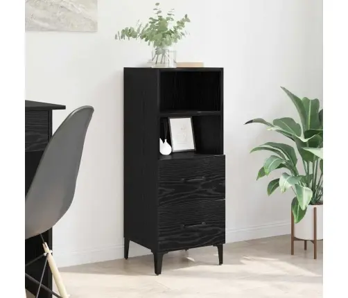 Kõide Sahtliga Must Tamm 34 X 34.5 X 90 Cm Tehispuit