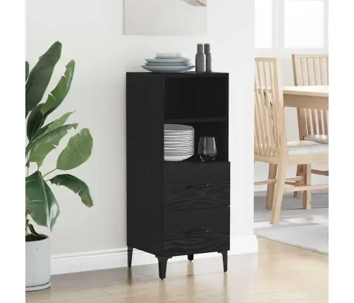 Kõide Sahtliga Must Tamm 34 X 34.5 X 90 Cm Tehispuit