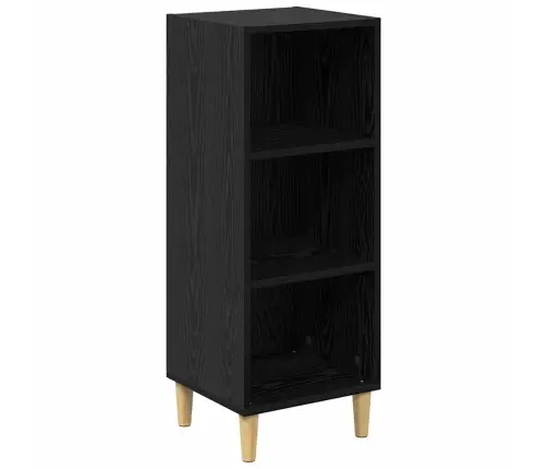 Puse Melns Ozols 32.5 X 34.5 X 90 Cm Inženierijas Koks Vidaxl