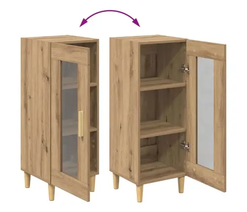 Amatnieku Ozola 34.5 X 32.5 X 90 Cm Inženierijas Koks Vidaxl