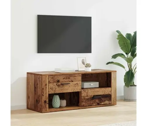 Televizora Skapīša Vecs Koks 100 X 35 X 40 Cm Inženierijas Koks Vidaxl