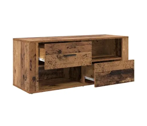 Televizora Skapīša Vecs Koks 100 X 35 X 40 Cm Inženierijas Koks Vidaxl