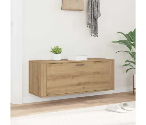 Apavu Skapis Amatnieku Ozola 100 X 35 X 38 Cm Inženierijas Koks Vidaxl