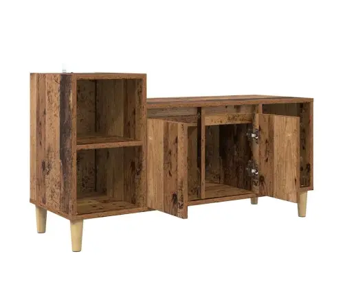 Televizora Skapīša Vecs Koks 100 X 35 X 55 Cm Inženierijas Koks Vidaxl