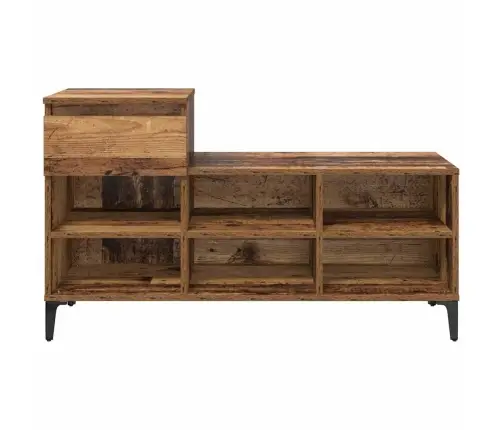 Apavu Skapis Vecs Koks 102 X 36 X 60 Cm Inženierijas Koks Vidaxl