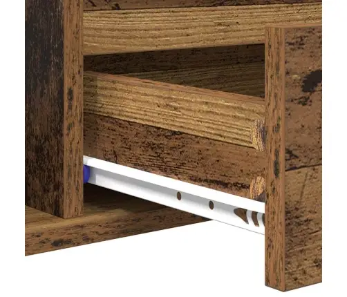 Kafijas Galdiņš Vecs Koks 90 X 49 X 45 Cm Inženierijas Koks Vidaxl