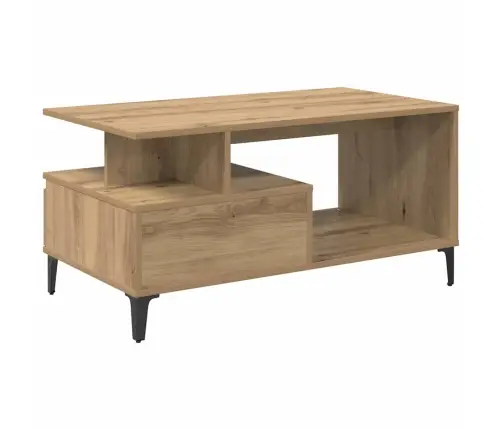 Kafijas Galdiņš With Drawer Amatnieku Ozola 90 X 49 X 45 Cm Vidaxl Kafijas Galdiņš With Drawer Amatnieku Ozola 90 X 49 X 45 Cm Vidaxl