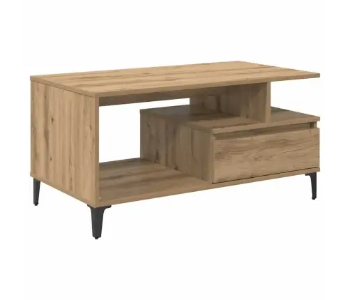 Kafijas Galdiņš With Drawer Amatnieku Ozola 90 X 49 X 45 Cm Vidaxl Kafijas Galdiņš With Drawer Amatnieku Ozola 90 X 49 X 45 Cm Vidaxl