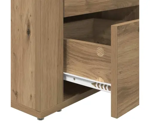 Nakts Skapītis Ar Atvilktni Amatnieku Ozola 50 X 36 X 60 Cm Vidaxl