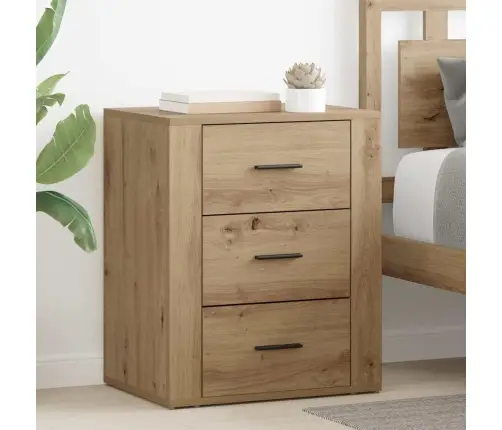 Nakts Skapītis Ar Atvilktni Amatnieku Ozola 50 X 36 X 60 Cm Vidaxl