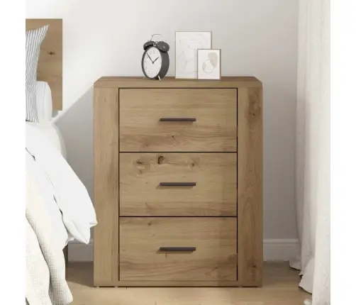 Nakts Skapītis Ar Atvilktni Amatnieku Ozola 50 X 36 X 60 Cm Vidaxl