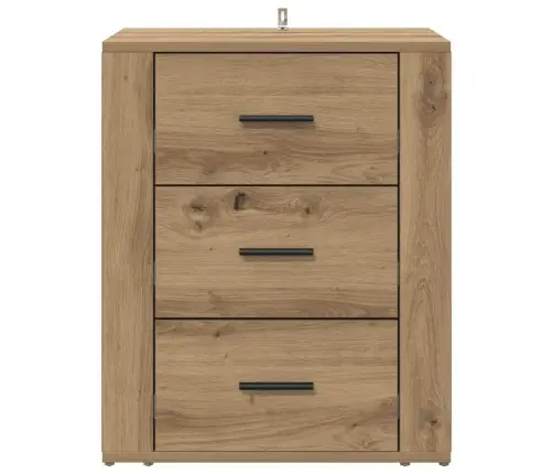 Nakts Skapītis Ar Atvilktni Amatnieku Ozola 50 X 36 X 60 Cm Vidaxl