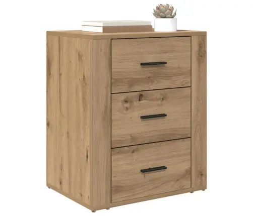 Nakts Skapītis Ar Atvilktni Amatnieku Ozola 50 X 36 X 60 Cm Vidaxl