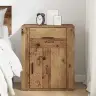 Nakts Skapītis Vecs Koks 50 X 36 X 60 Cm Inženierijas Koks Vidaxl