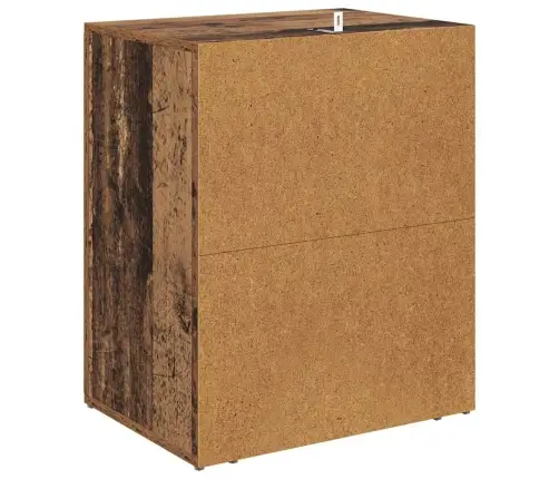 Nakts Skapītis Vecs Koks 50 X 36 X 60 Cm Inženierijas Koks Vidaxl