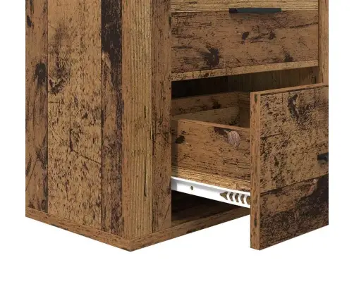 Nakts Skapītis Vecs Koks 50 X 36 X 60 Cm Inženierijas Koks Vidaxl