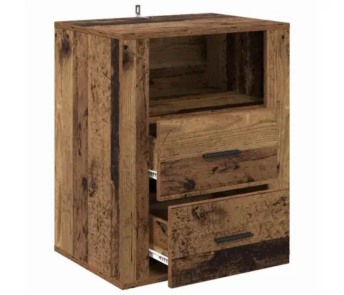 Nakts Skapītis Vecs Koks 50 X 36 X 60 Cm Inženierijas Koks Vidaxl