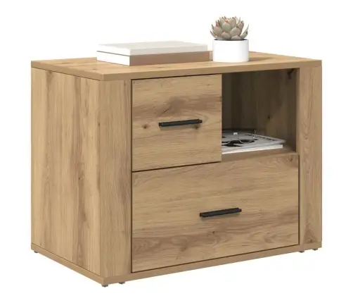 Nakts Skapītis Ar Atvilktni Amatnieku Ozola 60 X 36 X 45 Cm Vidaxl