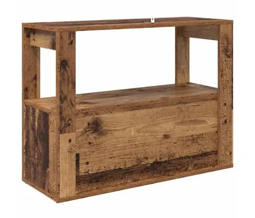 Puse Vecs Koks 80 X 30 X 60 Cm Inženierijas Koks Vidaxl