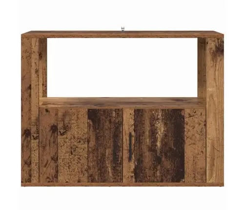 Puse Vecs Koks 80 X 30 X 60 Cm Inženierijas Koks Vidaxl