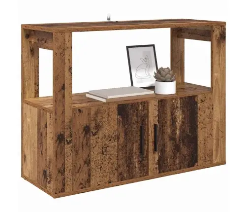 Puse Vecs Koks 80 X 30 X 60 Cm Inženierijas Koks Vidaxl