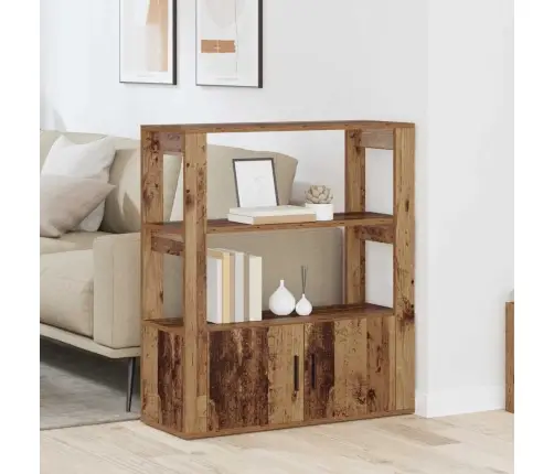 Puse Vecs Koks 30 X 80 X 90 Cm Inženierijas Koks Vidaxl