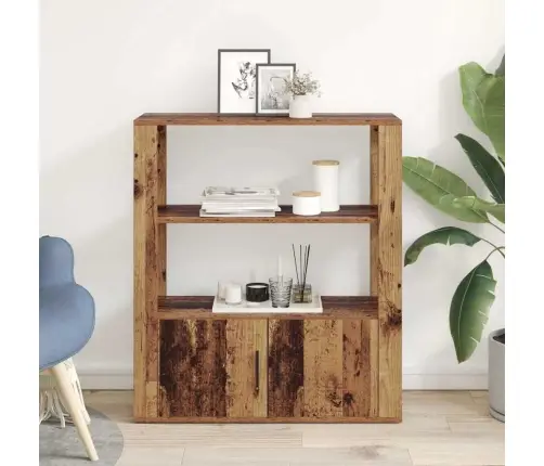 Puse Vecs Koks 30 X 80 X 90 Cm Inženierijas Koks Vidaxl