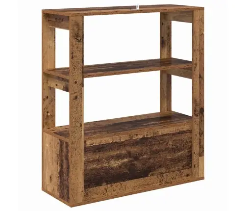 Puse Vecs Koks 30 X 80 X 90 Cm Inženierijas Koks Vidaxl