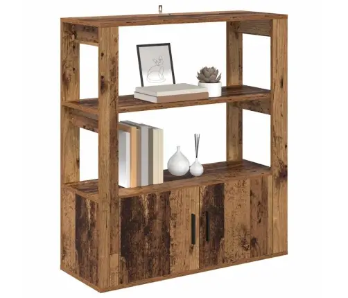 Puse Vecs Koks 30 X 80 X 90 Cm Inženierijas Koks Vidaxl