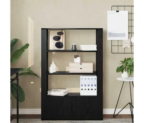 Kõide Must Tamm 30 X 80 X 119.5 Cm Tehispuit