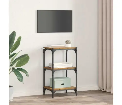 Knygų Spinta Sena Mediena 40 X 33 X 70,5 Cm