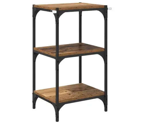 Knygų Spinta Sena Mediena 40 X 33 X 70,5 Cm